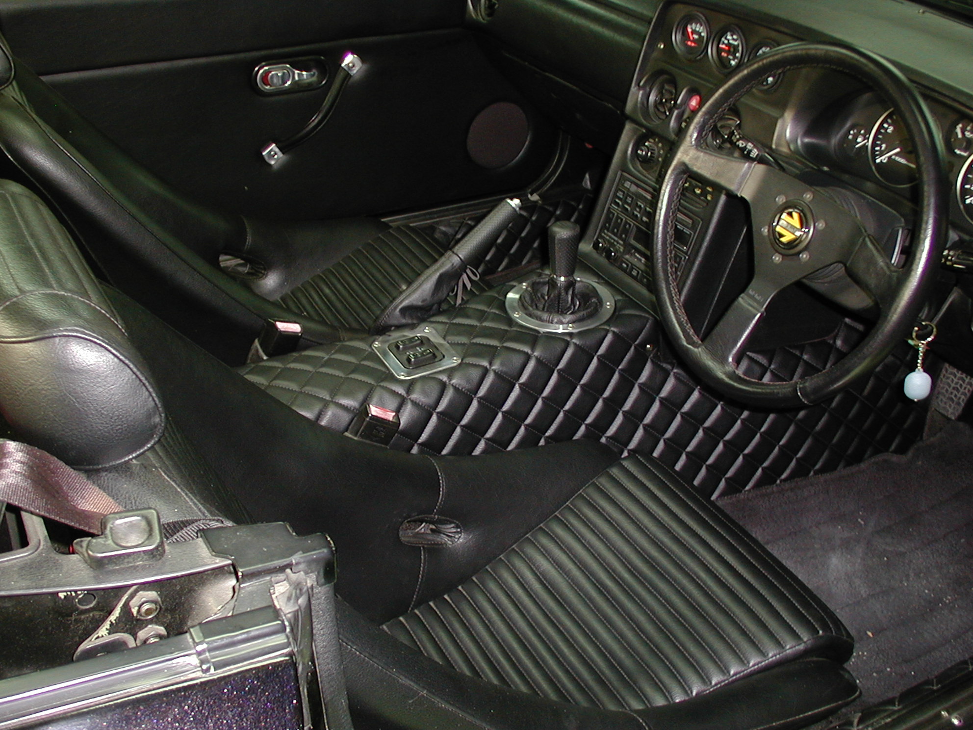 Nakamae Quilted Center Console For Power Windows For Mx5