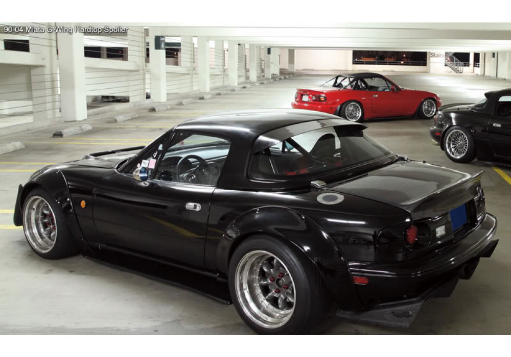 Project-G G-Wing Hardtop Spoiler For Miata MX5 MX-5 89-05 JDM Roadster : RE...