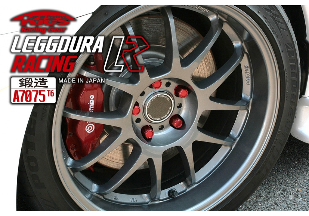 Project Kics Leggdura LR Lug Nuts For Miata MX5 REV9