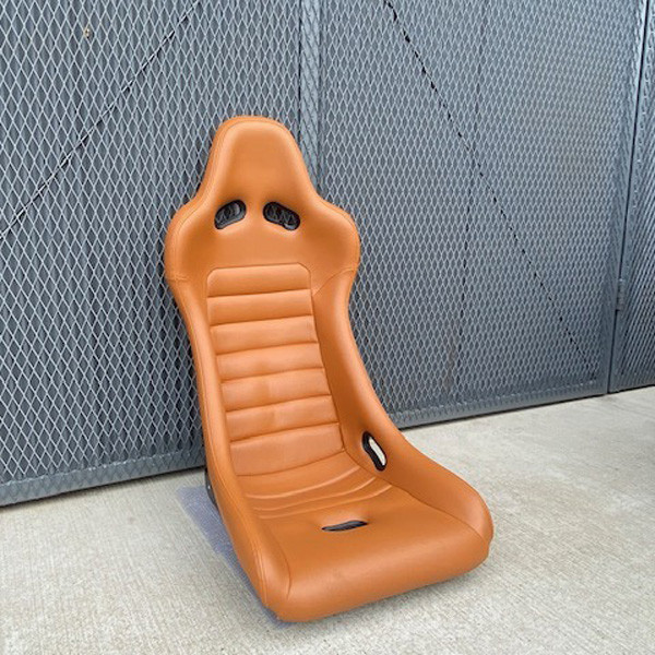 Car Make Corn's Light Camel Leather Seats