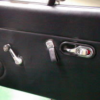 Nakamae Leather Door Pulls For Miata MX5 MX-5 89-05 JDM Roadster : REV9 Autosport