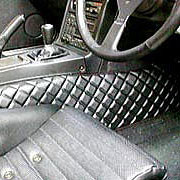 Nakamae Quilted Sidestep Interior Trim  For Miata MX5 MX-5 89-05 JDM Roadster : REV9 Autosport