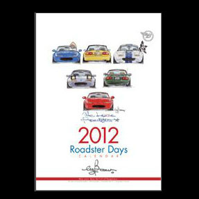 Bow's Roadster Days 2012 Calendar For Miata MX5 MX-5 ALL YEARS JDM Roadster : REV9 Autosport