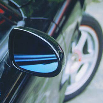 ZOOM Wide Angle Blue Mirror Lenses For Miata MX5 MX-5 ALL YEARS JDM Roadster : REV9 Autosport