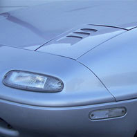 Garage Vary Headlight Air Intake Lid For Miata MX5 MX-5 89-97 JDM Roadster : REV9 Autosport