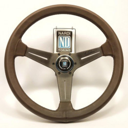 Nardi Deep Corn Revolution 350MM (Brown Leather) Steering Wheel