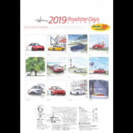 Bow's Roadster Days 2019 Calendar