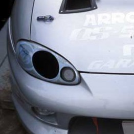 Garage Vary Headlight Air Intake Cover For Miata MX5 MX-5 01-05 JDM Roadster : REV9 Autosport