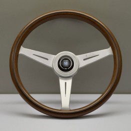 Nardi Classico Steering Wheel 360MM Wood With Satin Spokes