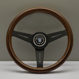 Nardi Classico Steering Wheel 340MM Wood With Black Spokes