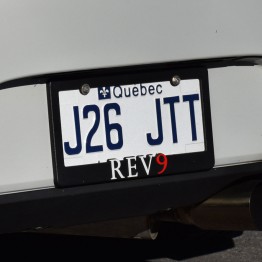 REV9 License Plate Frame