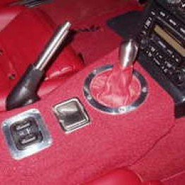 Nakamae Red Vintage Center Console For Miata MX5 MX-5 89-05 JDM Roadster : REV9 Autosport