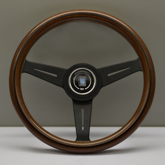 Nardi Classico Steering Wheel 330MM Wood With Black Spokes