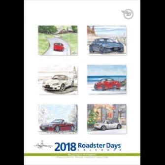 Bow's Roadster Days 2018 Calendar