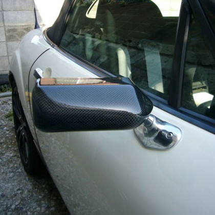 Left Passenger side Flat Wing door mirror glass for Mazda MX-5 1989-1997