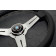 Nardi Classico Steering Wheel 330MM - Black Leather With White Spokes For Miata MX5 MX-5 ALL YEARS JDM Roadster : REV9 Autosport