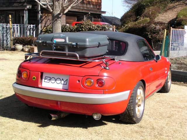 Miata oem luggage online rack