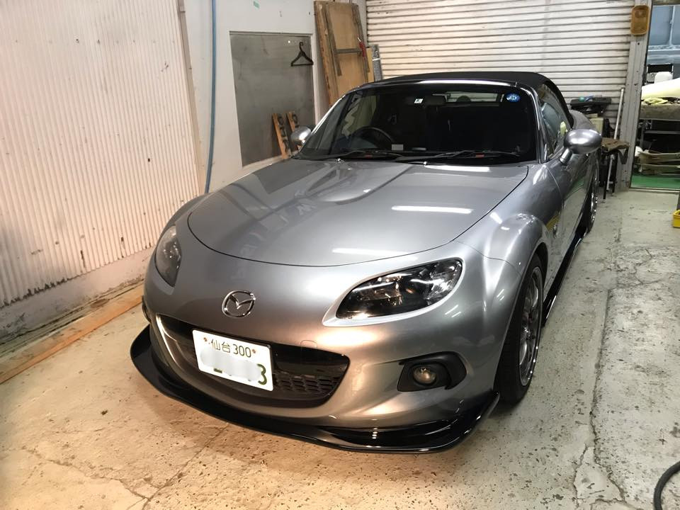 ジェットストリーム　クラブマンR03 NCロードスター Jet Stream Clubman R03 Front Lip For Miata MX5 NC | REV9