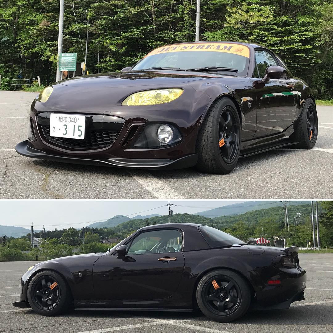 ジェットストリーム　クラブマンR03 NCロードスター Jet Stream Clubman R03 Front Lip For Miata MX5 NC | REV9