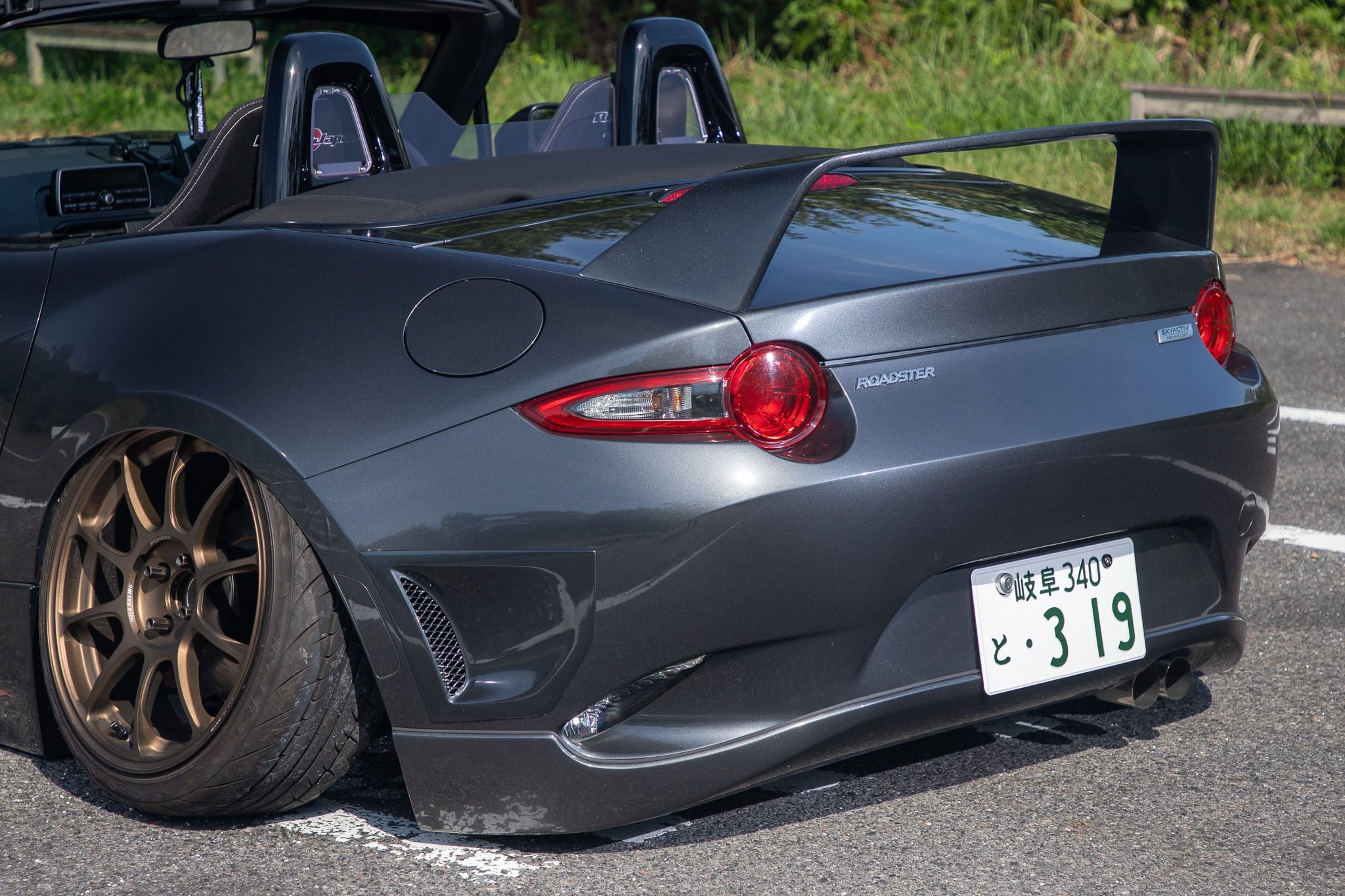 レキページ KooKys x Result Japan Rear Wing For Miata MX-5 ND | REV9