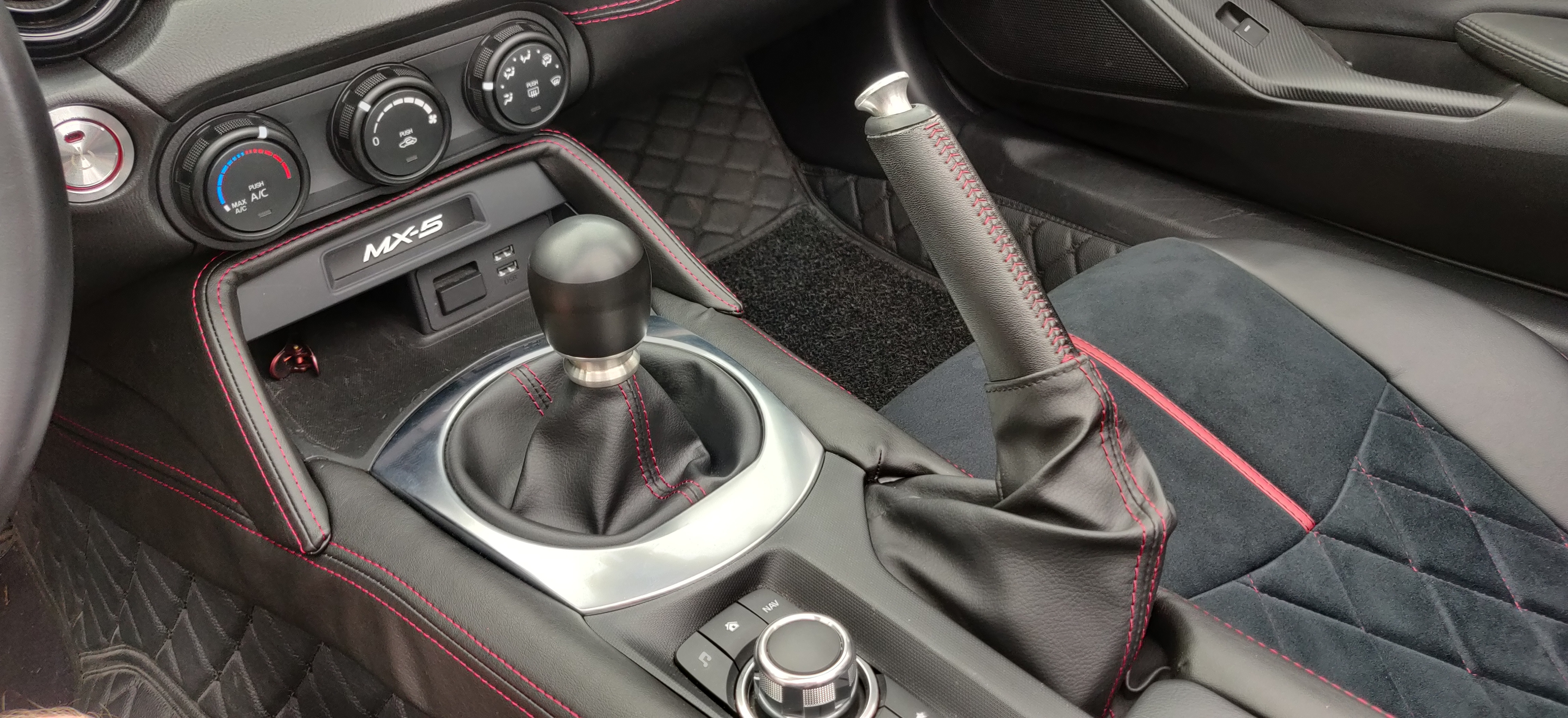 Liberal Center Console Cover For Miata MX-5 2016+ | REV9