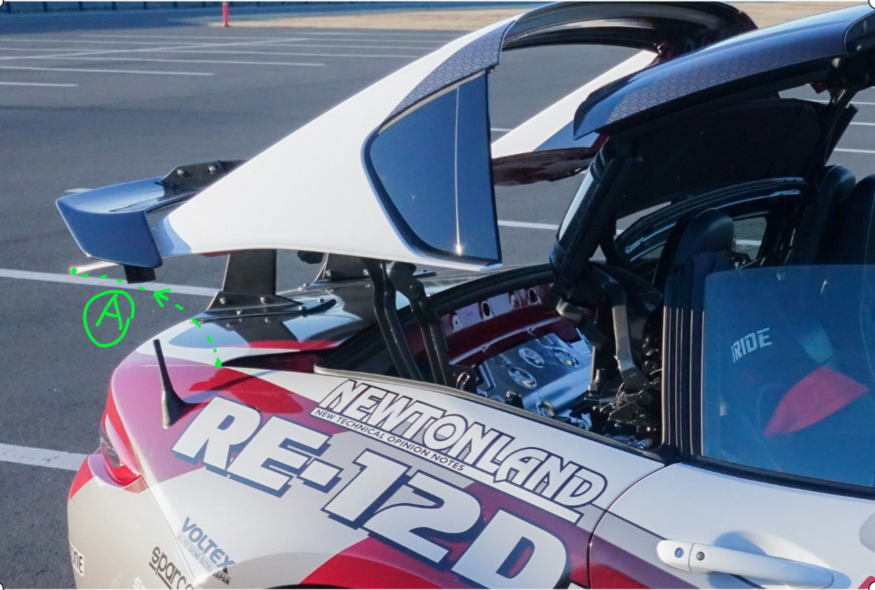 Voltex Type12B SN GT Wing For Miata MX5 ND 2016+ | REV9