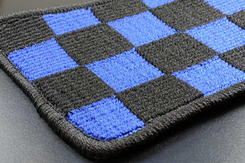 Zeromotive Checkered Floor Mats Large Pattern For Mx 5