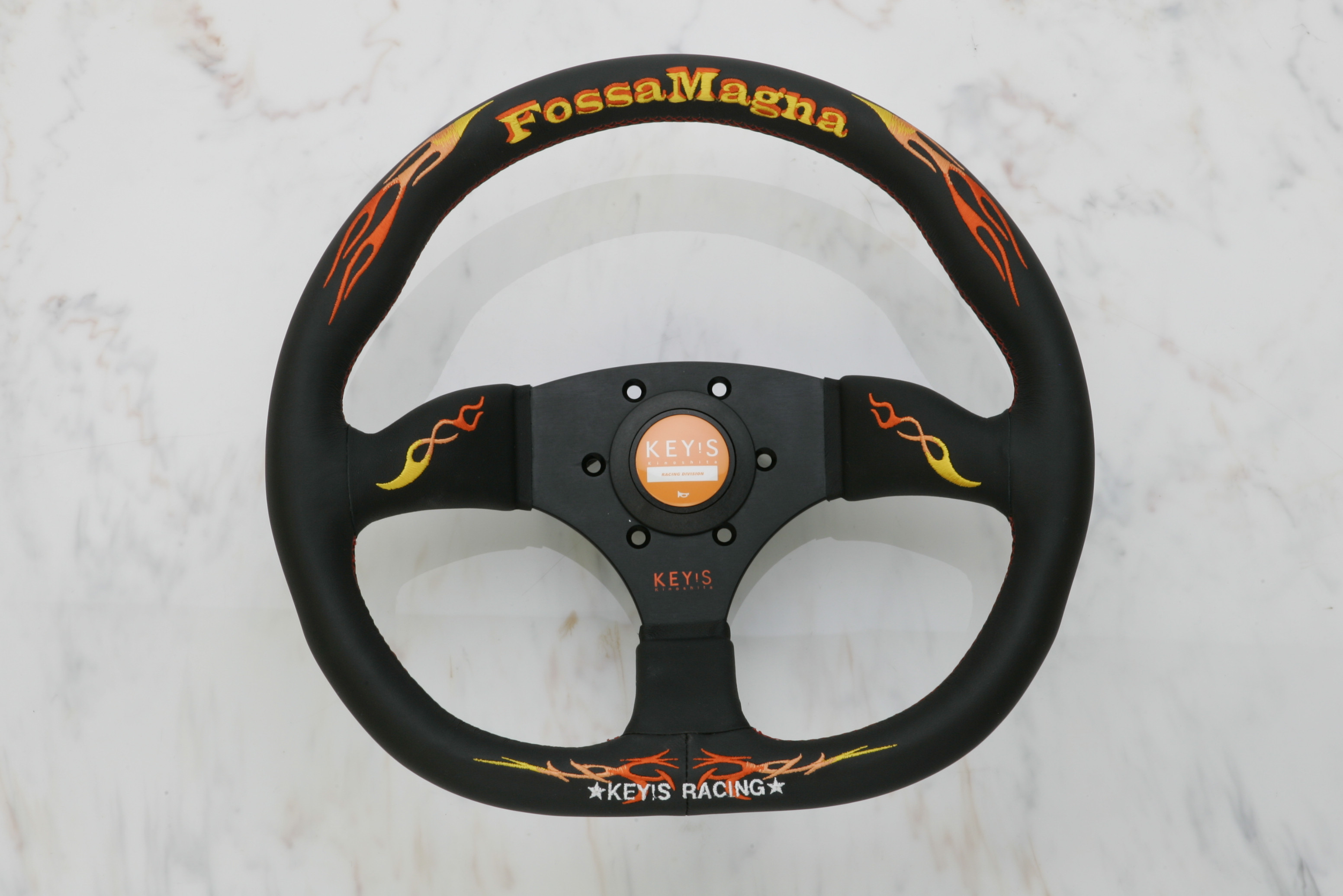 KEY!S Fossa Magna Steering Wheel For Miata MX5 | REV9
