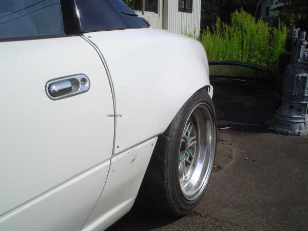 NUE Rear Wide Fenders For Mazda Miata MX 5 89 97 REV9