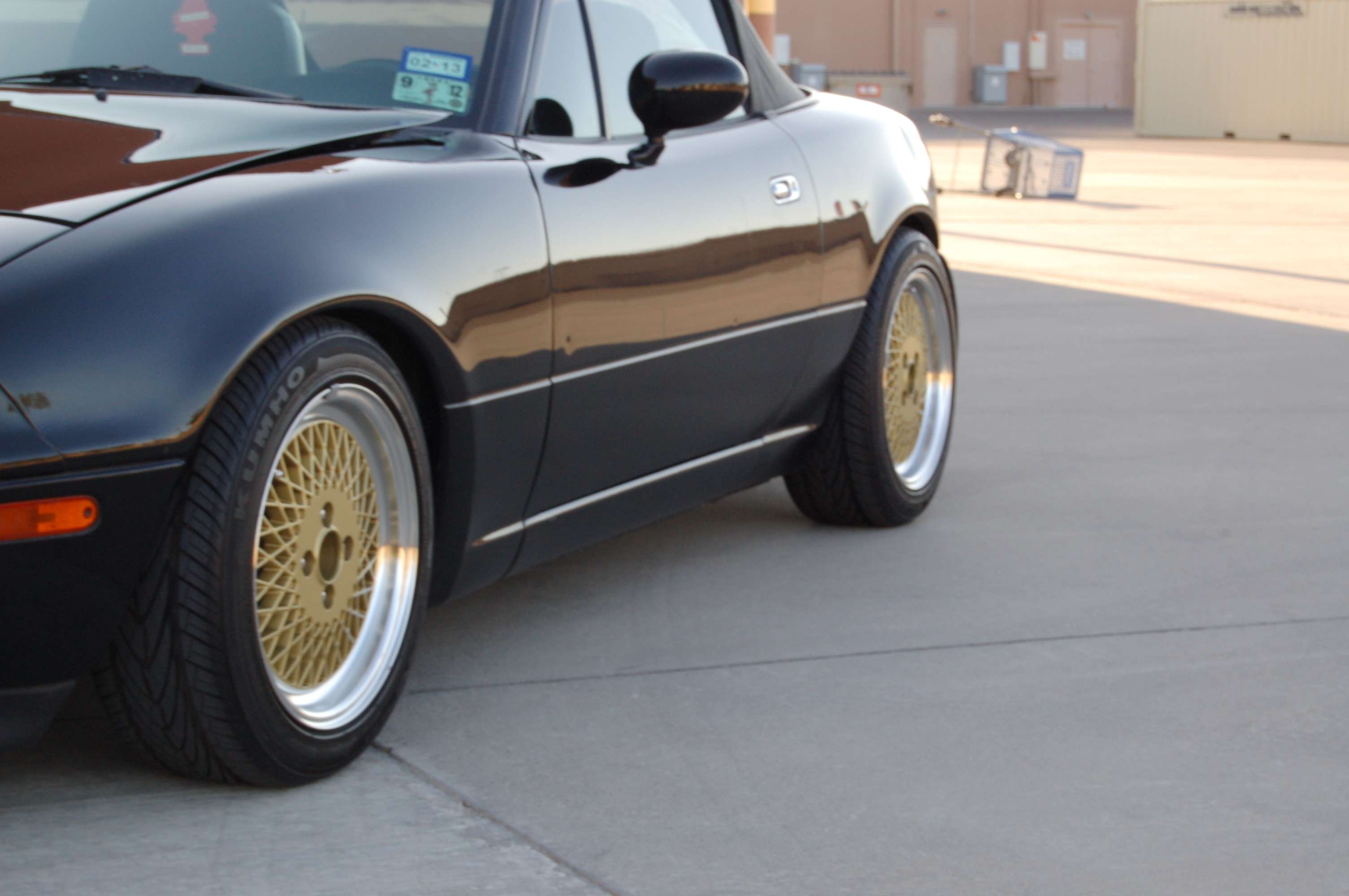 ENKEI 92 Gold with Machined Lip-