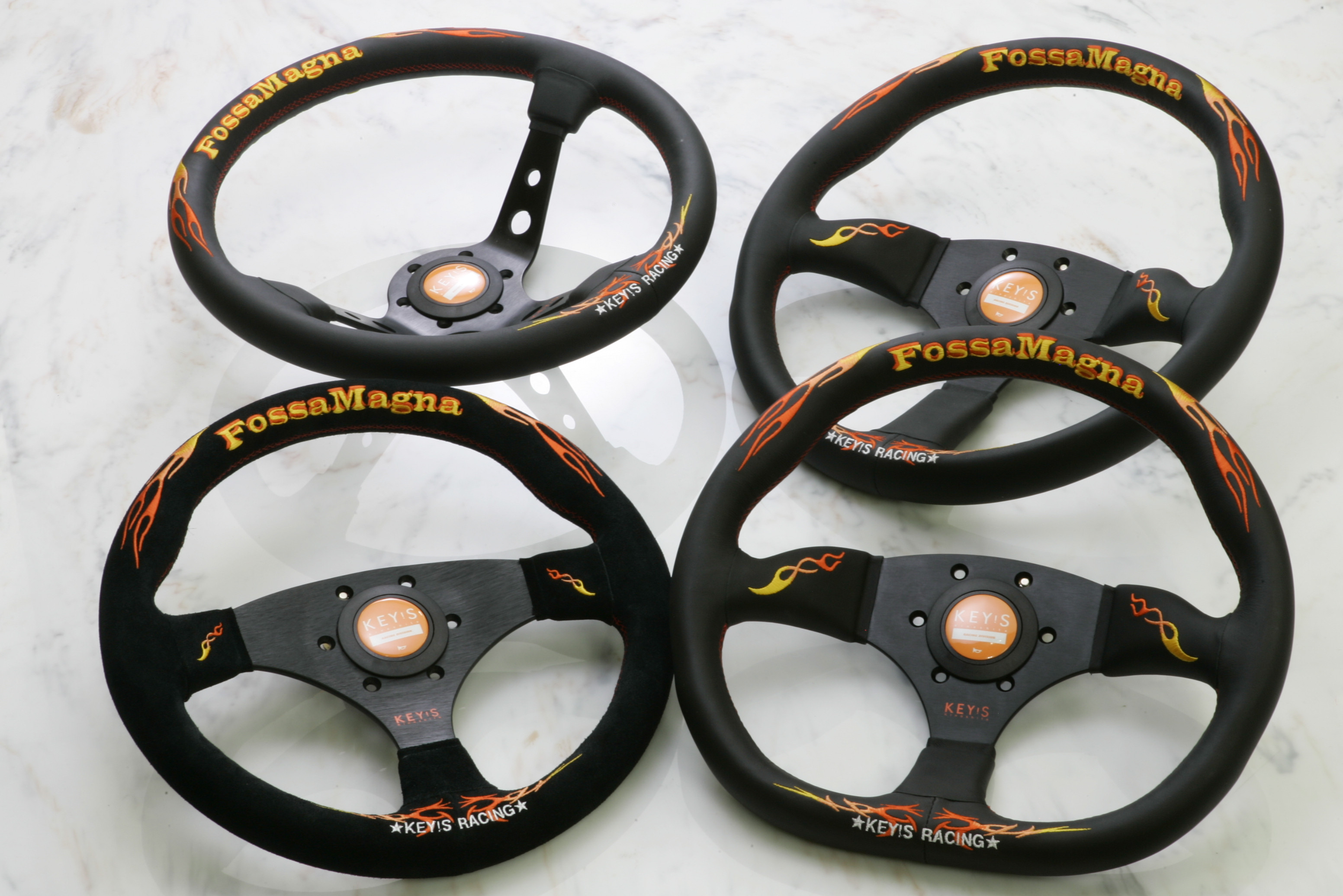 KEY!S Fossa Magna Steering Wheel For Miata MX5 | REV9